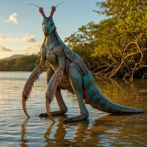 Kangaroo + Mantis shrimp